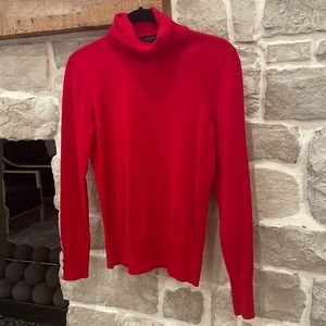 Red Turtleneck Sweater